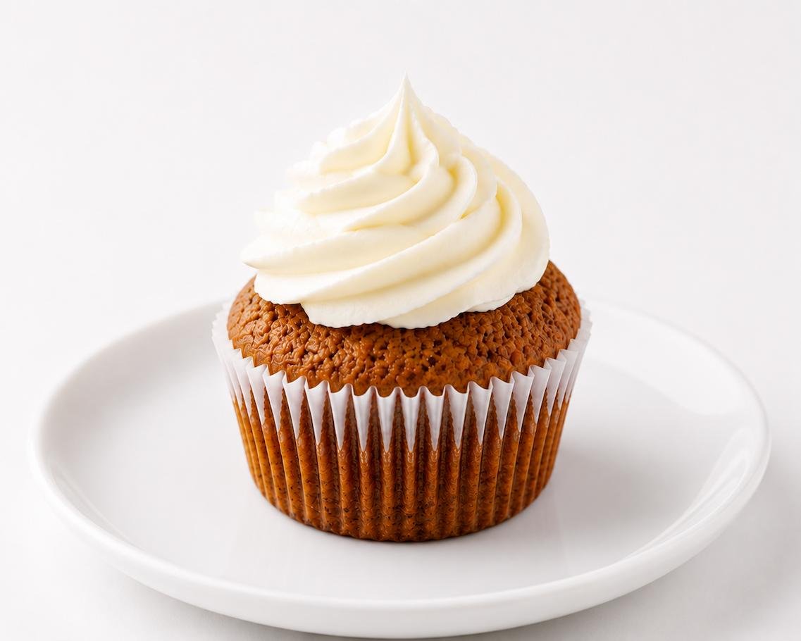 Cupcake de zanahoria artesanal de Pastelería artesanal de C&J
